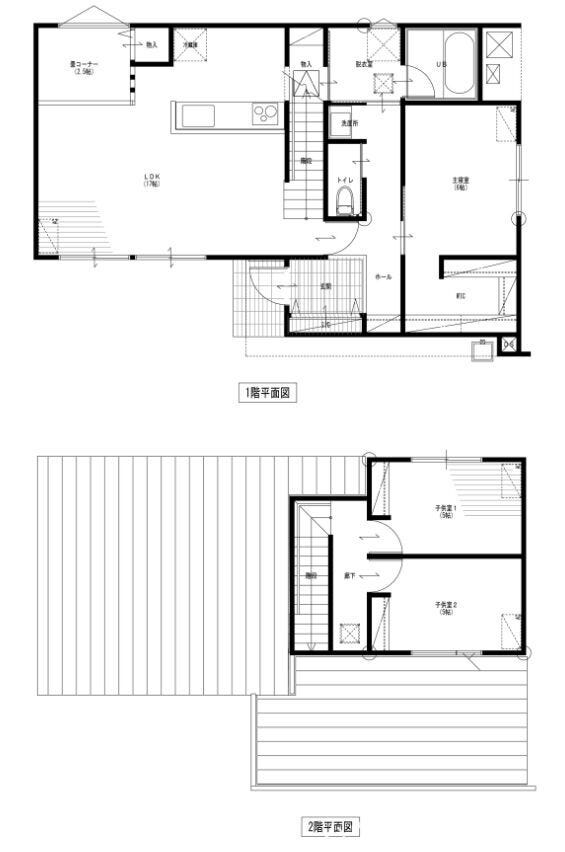 【間取り】
■3LDK・車2台駐車可能■