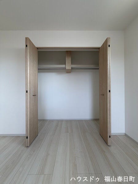 お部屋スッキリ!ひろびろ収納です!
