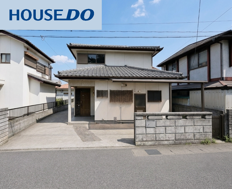 【外観】
内装(クロス・床)、水周りをリフォームしてからのお引き渡しになります。