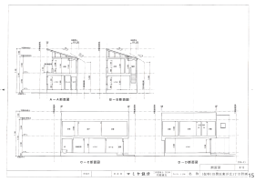 建築プラン 断面図