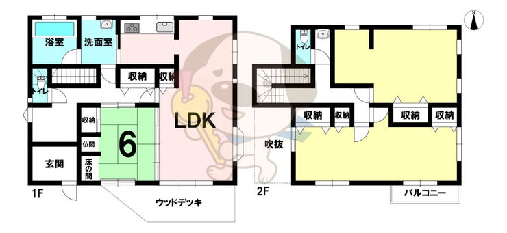 【間取り】
現況を優先します