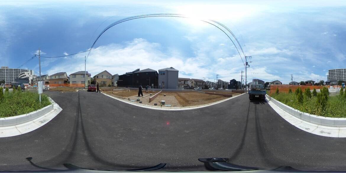 前面道路含む現地写真