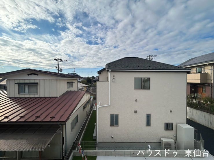 青空が映える心地よい眺望です