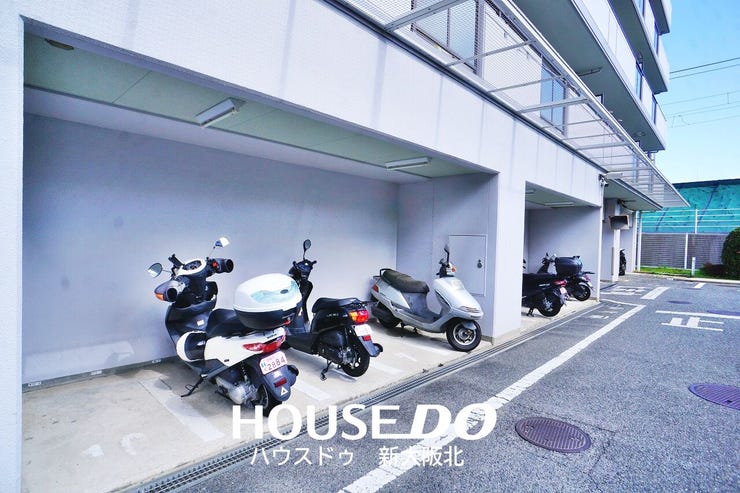 ■バイク置き場も完備!