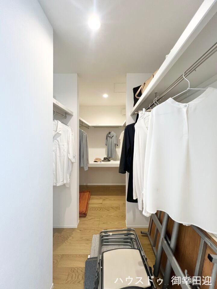 ■暮らしを整える魔法の場所■必要なものを必要な場所に。家全体で考えられた収納計画が、ゆとりある生活を実現します。