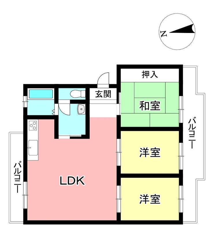 【間取り】
◆見学予約受付中◆
現地をご覧いただき、周辺環境なども一緒に
ご確認いただけます!