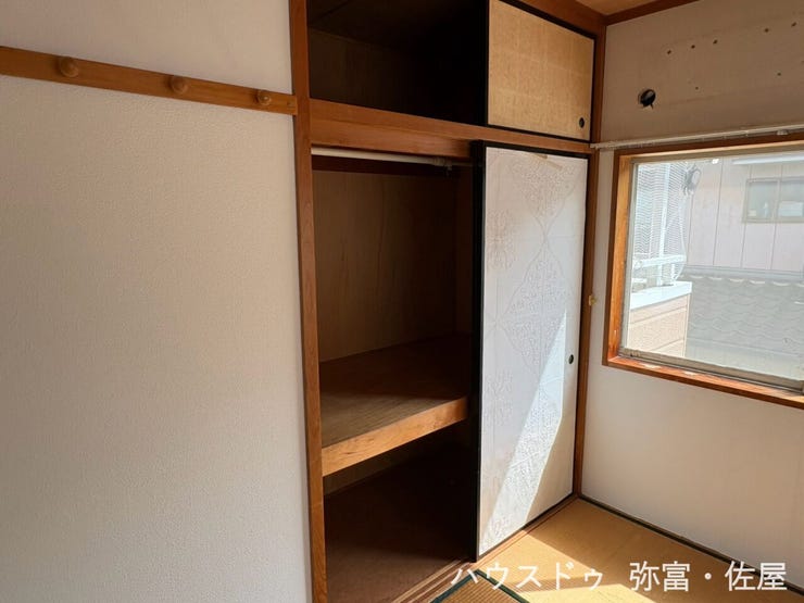 和室の収納は来客用の布団や季節の布団もしっかり保管できます!
