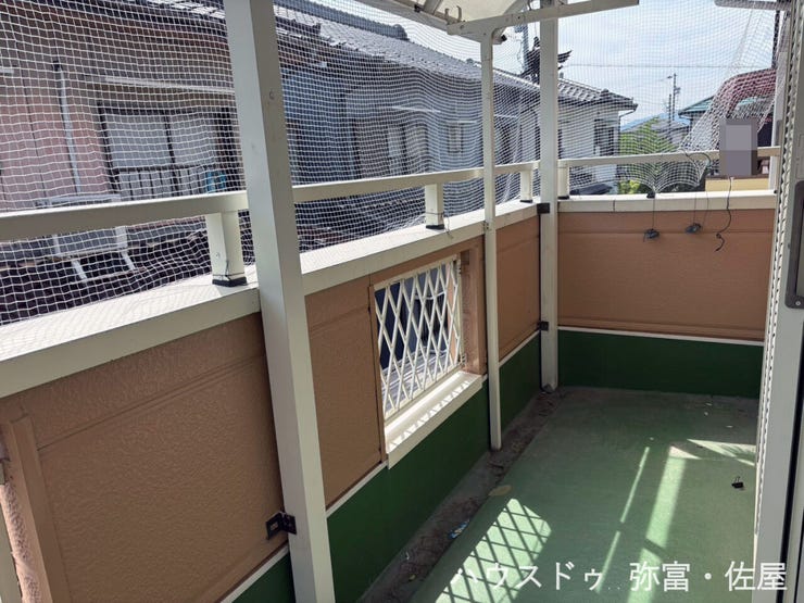南向きのバルコニー♪日当たりが良く、洗濯物がしっかり乾きます(^^)