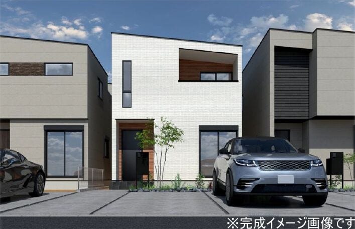 【外観パース】
◆見学予約受付中◆ 現地をご覧いただき、周辺環境なども一緒にご確認いただけます!