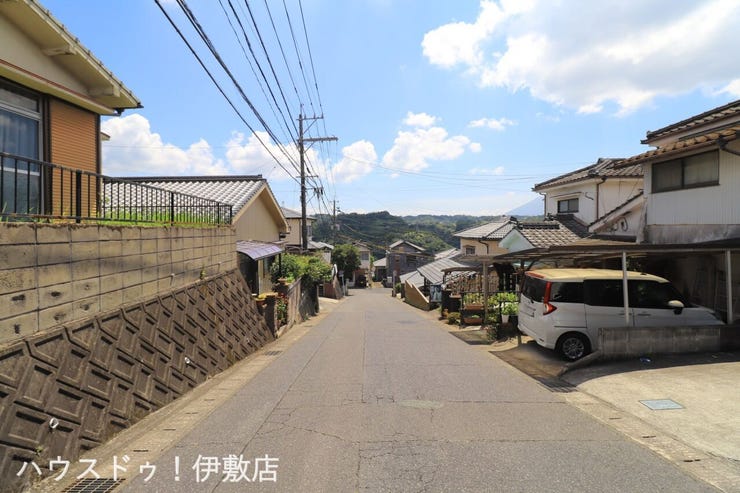 西伊敷５丁目 売土地 【前面道路】
南側前面道路、東方面