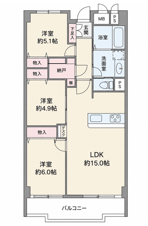 【間取り】