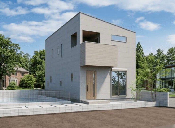 完成イメージパースです◎
2026年7月現在建築中。2027年1月完成予定。
同施工会社の完成物件で内覧可能です。