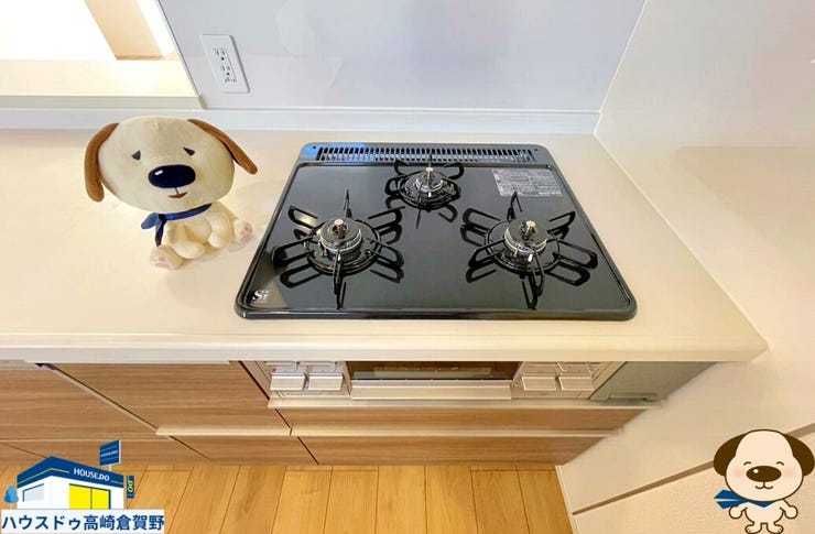 家事の時間を効率よく使えそう♪家族との時間も大切にできそうなキッチンです。