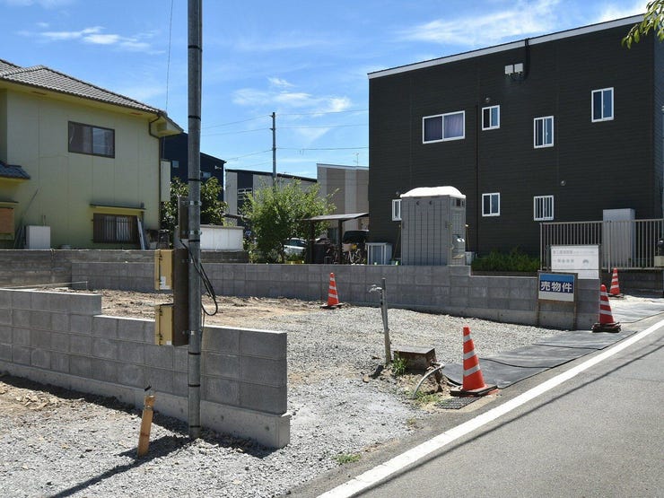 建設地を北西側より撮影 2026.07.28