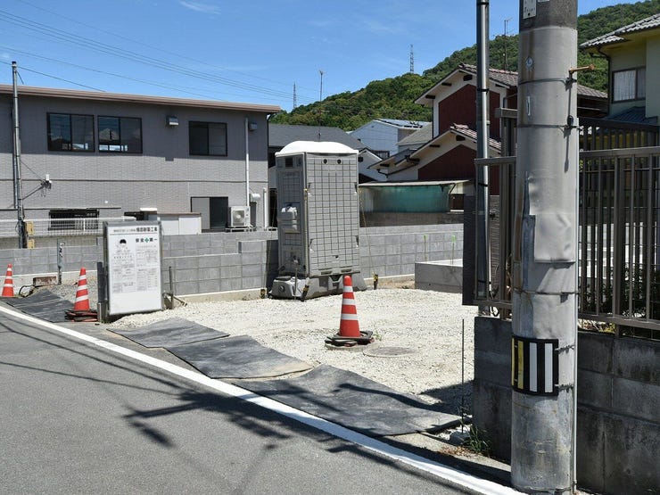 建設地を南西側より撮影 2026.07.28