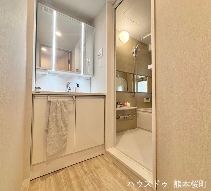 ■清々しいリフレッシュ空間■自分を磨き、気持ちを切り替えるプライベートスペース。