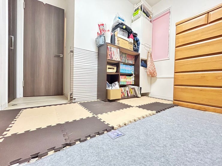 全てのお部屋にクローゼットが設置されています。