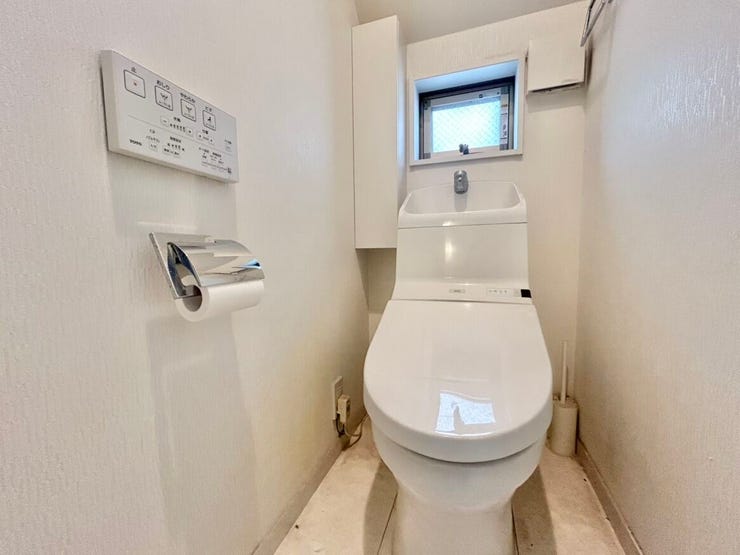 3階トイレの様子。トイレが2か所あるのでご家族のお出かけが重なる時間帯に重宝します。