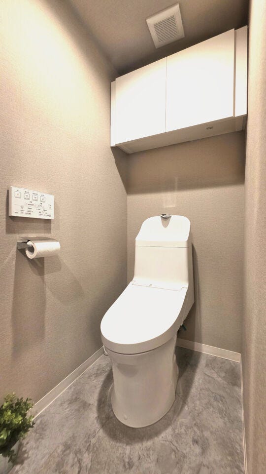 清潔感あふれる快適なトイレ空間です