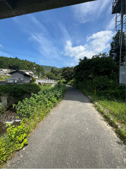 前面道路
