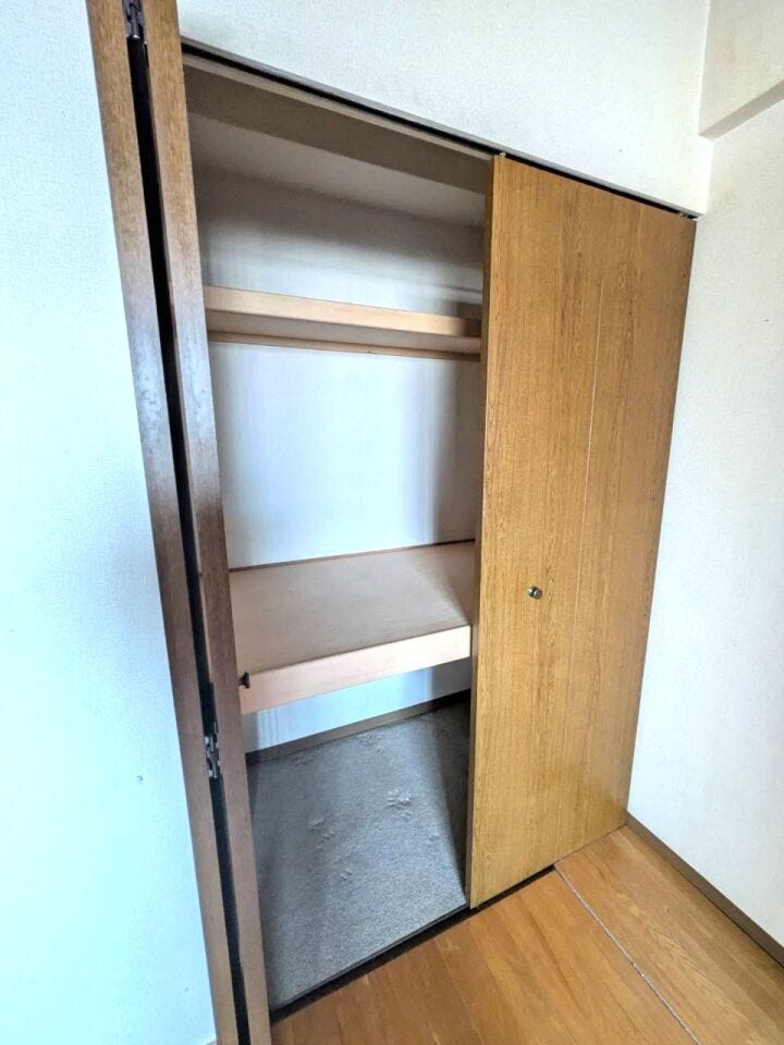 約5.3畳にある収納です