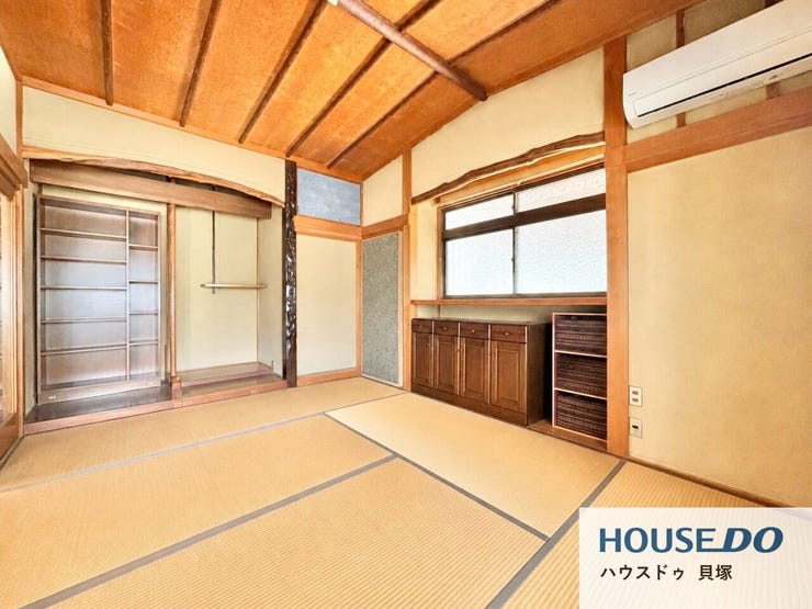 日本的な和室で畳の香りがリラックスできます。あると便利な和室は客間としても大活躍です♪