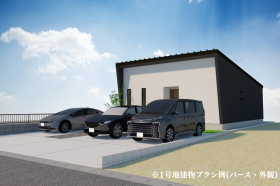 解放感のある広々とした駐車スペースもポイントです！