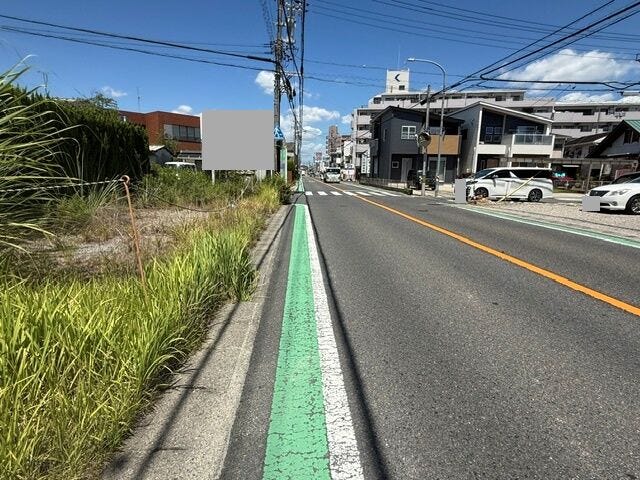 前面道路も見通しがよいです。