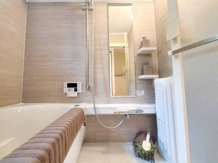 【Bathroom】リラックスできる空間で、一日の疲れを癒し、心身共にリフレッシュできます。