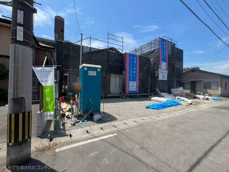 2026年7月現在建築中。10月完成予定。
同施工会社の完成物件にて内覧可能です◎