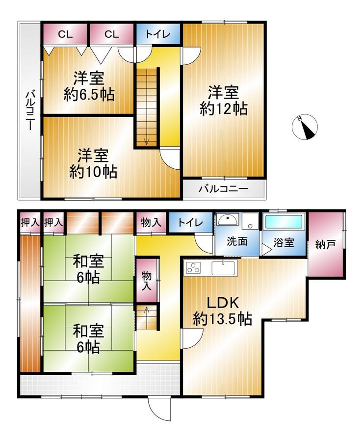 【間取り】
現況と異なる場合は現況優先といたします。
