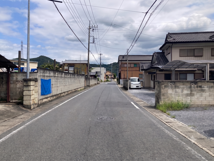 前面道路①