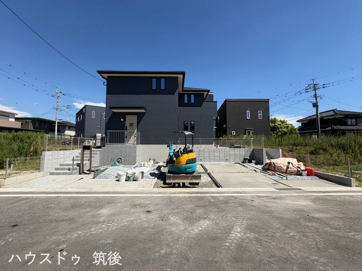 【外観】
オール電化4LDK|WIC3ヶ所|JR西牟田駅徒歩8分♪
2026年8月完成予定。