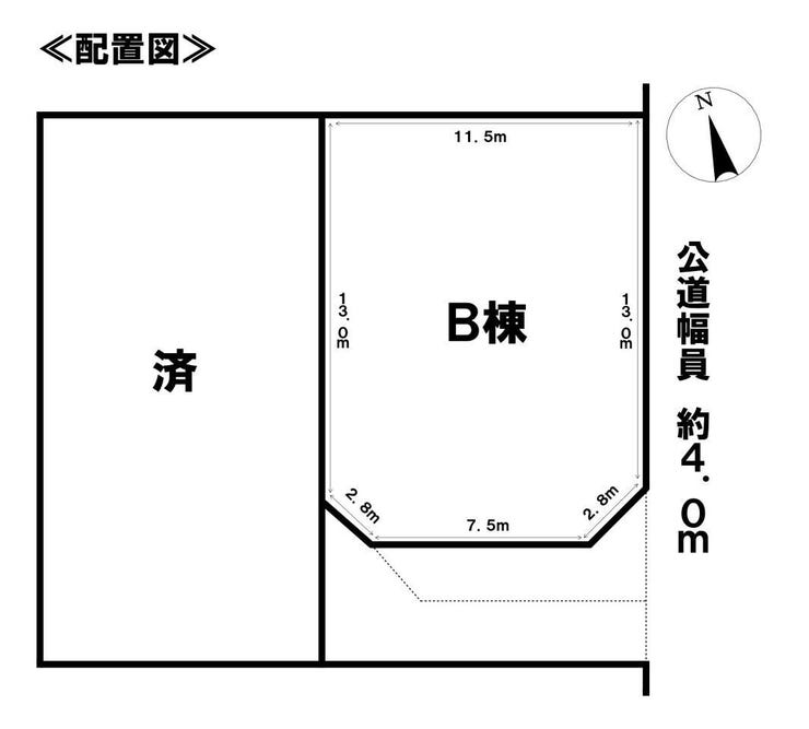 【全体区画図】
《配置図》