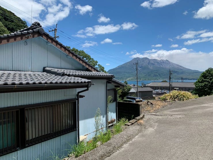 桜島・海眺望可能です。