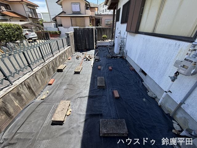 ガーデニングや子どもの遊具設置、大きな洗濯物干しなど、多様な用途に対応できるスペースです。