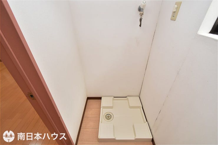 【洗濯機置き場】洗濯パン付きです!