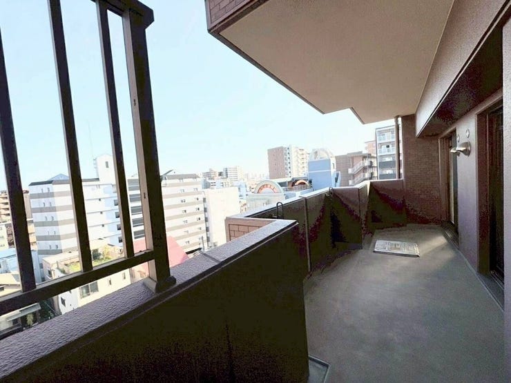 南向きのバルコニーは、淀川花火大会も鑑賞できます★