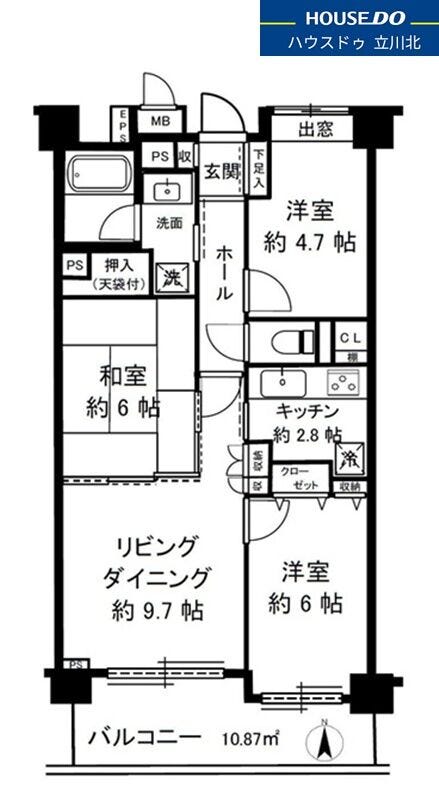 【間取り】