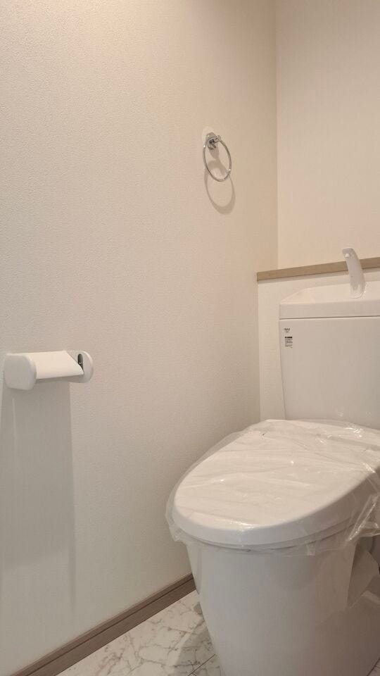 トイレは勿論、シャワー水栓トイレ付です