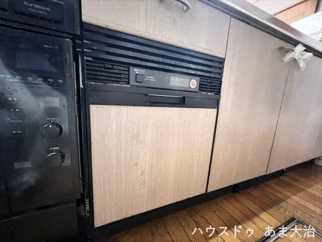 あると助かる食洗器付き。