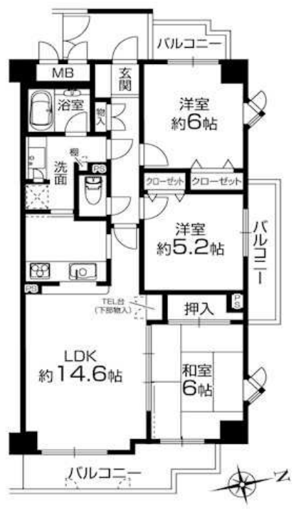 【間取り】