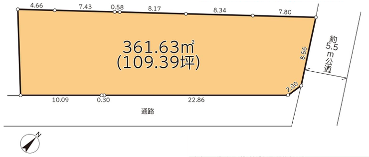 【区画図】