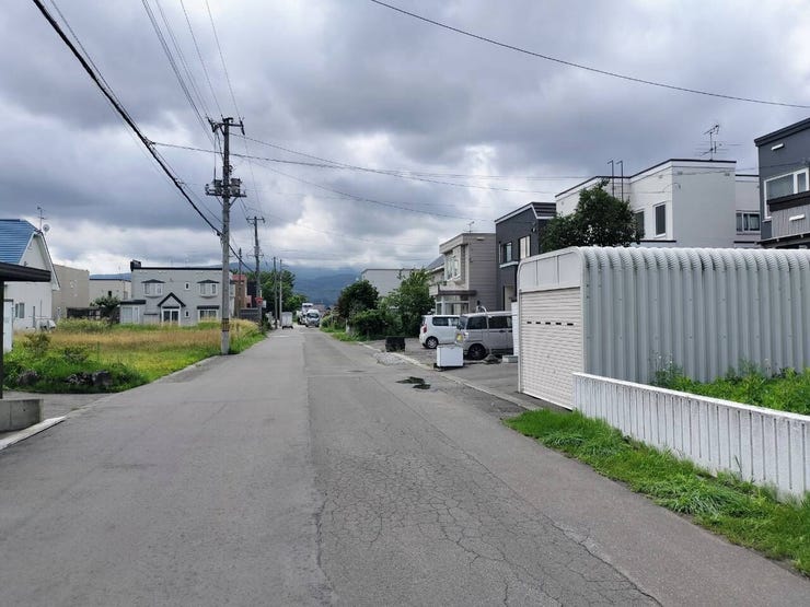 前面道路