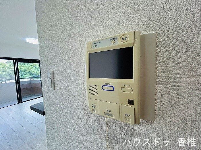 モニター付きインターホンです