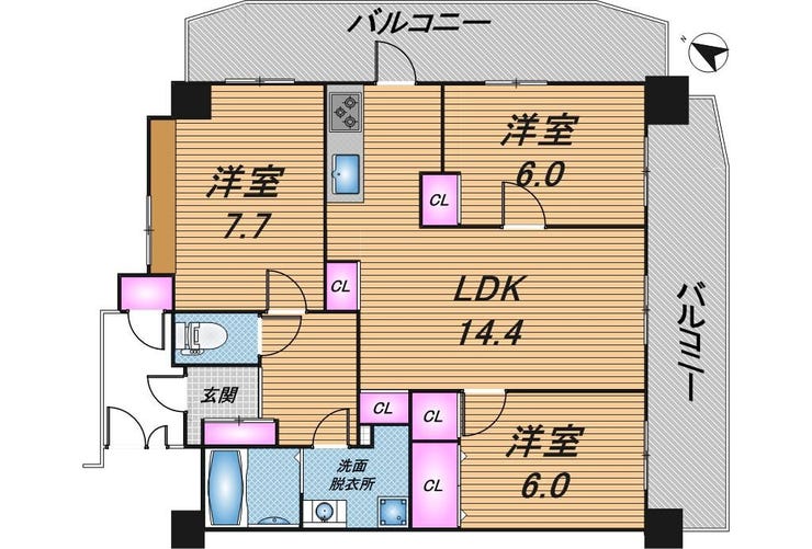【間取り】