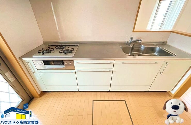 家族の会話が自然と広がりそうな、使い勝手の良いキッチンです♪