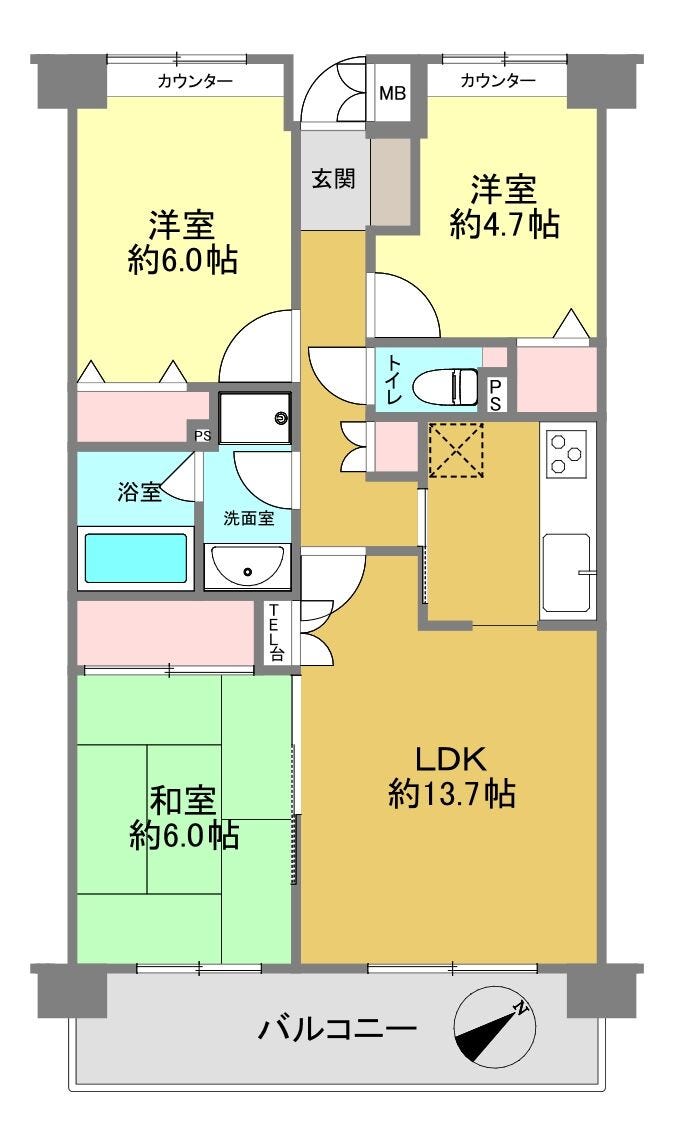 【間取り】