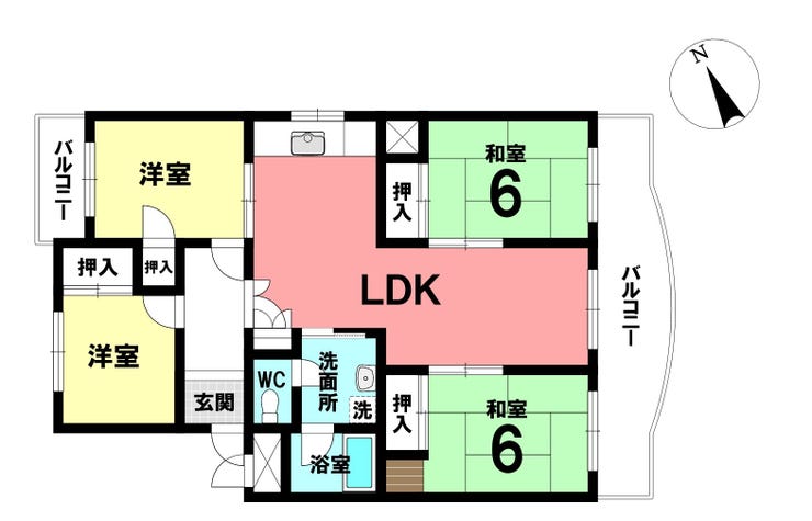 【間取り】
*間取図*