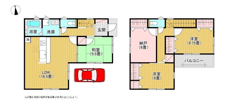 【間取り】
収納が充実しているのですっきりと片付いたお住まいに♪